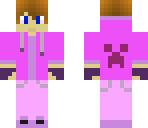 pink and purple boy