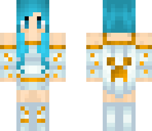 new anime aqua girl