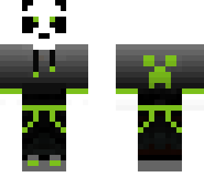 green panda