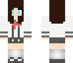 anime school girl