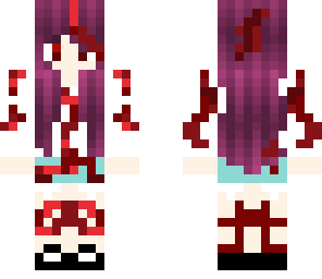 a base girl edited to a bloody girl
