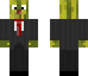 melon in suit