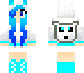 arctic polar bear girl