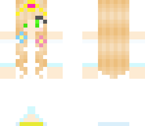 blonde flower princess