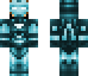 kreeperstyle6209 blue iron man