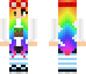 rainbow girl