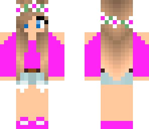 flower crown girl