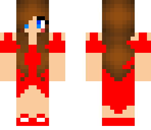 red dress girl