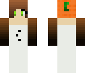 snow golem girl