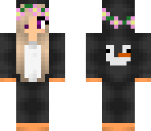cute penguin girl edit