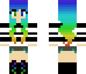 rainbow girl