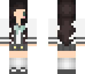 chibi girl black hair fixed