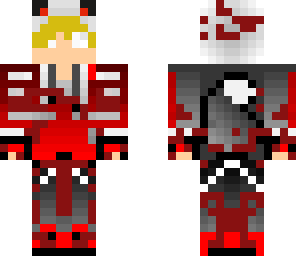 evil blonde wolf boy