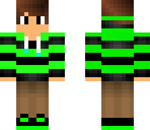 green hooded boy