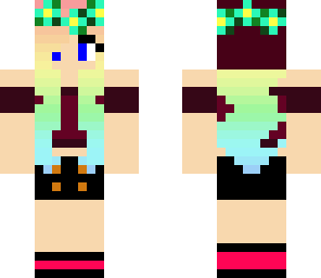 rainbow girl