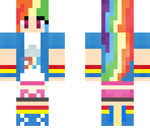 rainbow dash girl