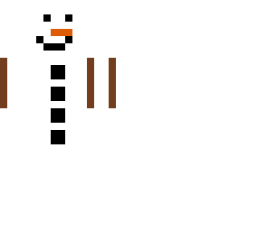 happy snowman
