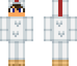 boy in chicken suit