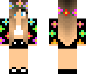 flower jacket girl