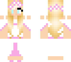 white and pink dress
