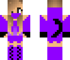 purple girl