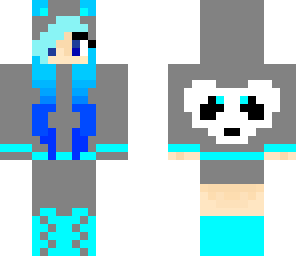 neon panda gril