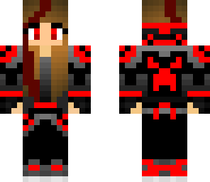 red gamer girl