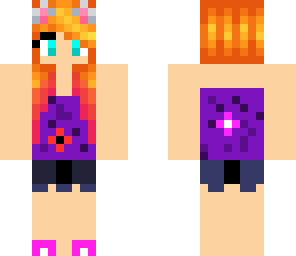 purple girl