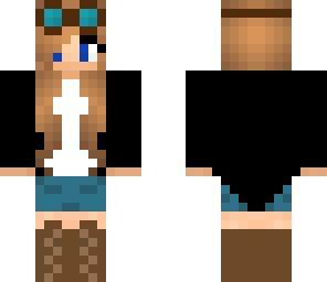 girl with goggles