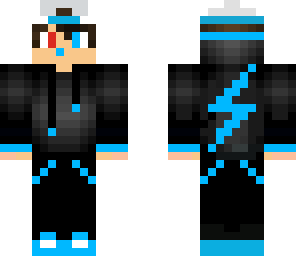 blue electro boy