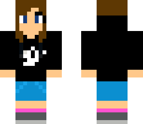 edited hoodie girl