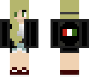 italian hoodie girl