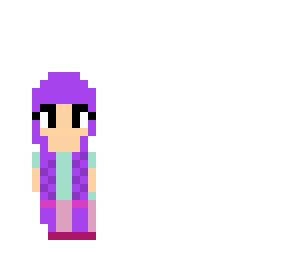 cute mini girl with braids