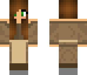 girl villager with apron