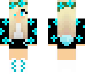 blue school girl