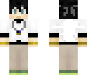 black hair