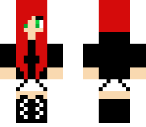 dark red girl
