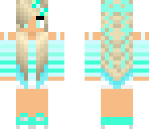 summer bow girl edit with  headphones