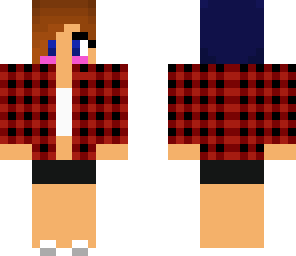 plaid girl