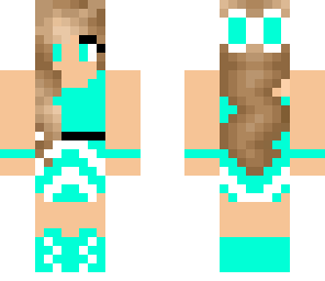 dress girl blue