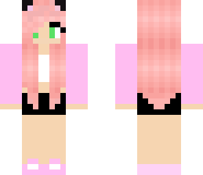 cat skin kawaii
