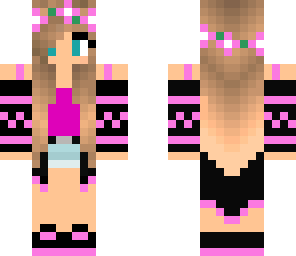cute pink girl