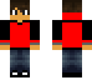 red and black