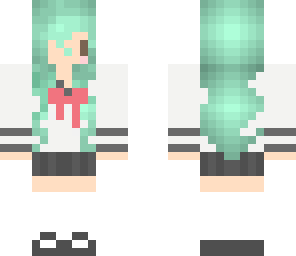 kawaii school girl