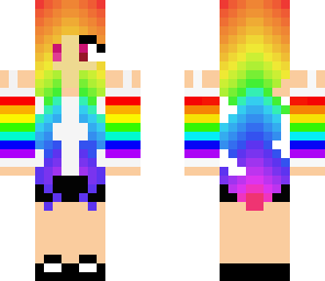 rainbow sceengirl