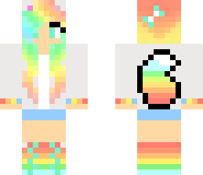 rainbow wolf