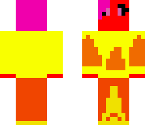 the flame girl
