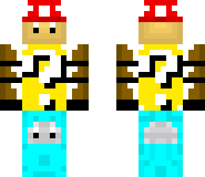 floating lucky block mushroom