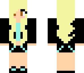 black hoodie girl