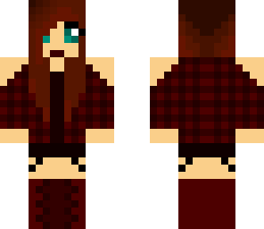 red plaid